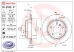 Brembo OE Rear Brake Kit with Ceramic Pads BMW (300mm) - Image 2