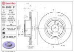 Brembo OE Rear Brake Kit with Ceramic Pads BMW (330mm) - Image 2