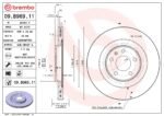 Brembo OE Rear Brake Kit with Ceramic Pads Audi (330mm) - Image 2