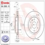Brembo OE Front Brake Kit with Ceramic Pads 08-17 Buick Enclave (325mm) - Image 2