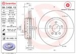 Brembo OE Front Brake Kit with Ceramic Pads BMW (348mm) - Image 2
