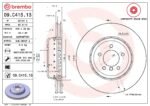 Brembo OE Front Brake Kit with Low Metallic Pads BMW (348mm) - Image 2