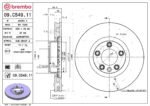 Brembo OE Front Brake Kit with Low Metallic Pads Porsche (360mm) - Image 2