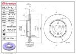 Brembo OE Front Brake Kit with Ceramic Pads MINI (280mm) - Image 2