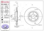 Brembo OE Front Brake Kit with Ceramic Pads 17-20 Hyundai Elantra/16-21 Tucson (305mm) - Image 2