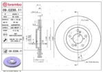 Brembo OE Front Brake Kit with Ceramic Pads 07-13 Acura MDX/2014 RLX/10-13 ZDX (330mm) - Image 2