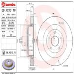 Brembo OE Rear Brake Kit with Ceramic Pads 08-20 Dodge Challenger/06-10/12-15 Charger (350mm) - Image 2