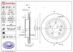 Brembo OE Rear Brake Kit with Low Metallic Pads BMW (300mm) - Image 2