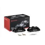 Brembo OE X-Style Brake Calipers Blk (Front) - Mercedes