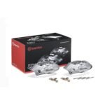 Brembo OE X-Style Brake Calipers Silver (Front) - BMW