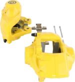 Brembo OE X-Style Brake Calipers Yellow (Rear) - BMW - Image 4