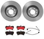 Brembo OE Front Brake Kit with Ceramic Pads 08-17 Buick Enclave (325mm)