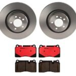 Brembo OE Front Brake Kit with Ceramic Pads 07-13 Acura MDX/2014 RLX/10-13 ZDX (330mm)
