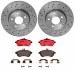 Brembo OE Front Brake Kit with Ceramic Pads Mercedes (295mm)