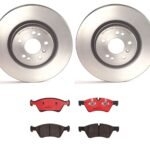 Brembo OE Front Brake Kit with Ceramic Pads 14-19 Nissan Rogue/17-19 Rogue Sport (296mm)