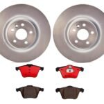 Brembo OE Front Brake Kit with Ceramic Pads 97-05 Buick Century (278mm)
