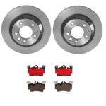 Brembo OE Rear Brake Kit with Ceramic Pads VW / Porsche (330mm)