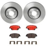 Brembo OE Front Brake Kit with Ceramic Pads 11-15 Hyundai Sonata/11-16 Kia Optima (300mm)