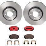 Brembo OE Front Brake Kit with Ceramic Pads 2015 Hyundai Sonata/10-17 Tucson (300mm)
