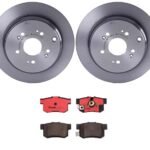 Brembo OE Rear Brake Kit with Ceramic Pads 09-15 Toyota Venza (298mm)