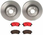 Brembo OE Front Brake Kit with Ceramic Pads 98-02 Subaru Forester/Impreza/97-02 Legacy (276mm)