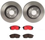 Brembo OE Front Brake Kit with Ceramic Pads 10-12 Hyundai Tucson/2011 Kia Sportage (280mm)