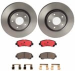 Brembo OE Rear Brake Kit with Ceramic Pads 91-96 Infiniti G20/99-01 G20/96-01 I30 (278mm)