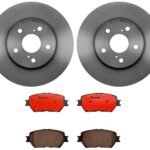Brembo OE Front Brake Kit NAO Brake Pads 19-22 Hyundai Santa Fe/ Hyundai Veloster N (320mm)