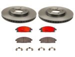 Brembo OE Front Brake Kit with Ceramic Pads 03-06 Acura MDX/97-01 Infiniti Q45 (290mm)