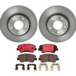 Brembo OE Front Brake Kit with Ceramic Pads 11-16 Hyundai Elantra (280mm)