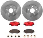 Brembo OE Front Brake Kit with Ceramic Pads 14-19 Infiniti Q50/17-19 Q60/14-19 Nissan Rogue (296mm)
