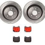 Brembo OE Front Brake Kit with Ceramic Pads 07-08 Hyundai Entourage/13-18 Santa Fe (320mm)