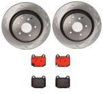 Brembo OE Front Brake Kit with Ceramic Pads 10-16 Hyundai Genesis Coupe/13-16 Veloster (300mm)