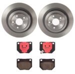 Brembo OE Front Brake Kit with Ceramic Pads 06-08 Jaguar S-Type/05-09 Vanden Plas (300mm)