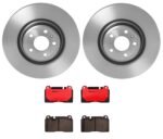 Brembo OE Front Brake Kit with Ceramic Pads Audi (345mm)