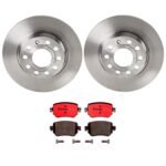 Brembo OE Rear Brake Kit with Ceramic Pads Audi (272mm)
