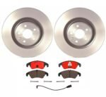 Brembo OE Front Brake Kit with Ceramic Pads Audi (345mm)