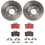 Brembo OE Rear Brake Kit with Ceramic Pads Audi (245mm)