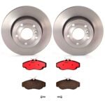 Brembo OE Front Brake Kit with Ceramic Pads 99-04 Land Rover Disco/95-02 Range Rover (297mm)