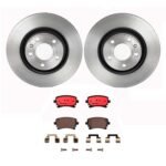 Brembo OE Rear Brake Kit with Ceramic Pads Audi (300mm)