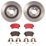Brembo OE Rear Brake Kit with Ceramic Pads Audi (330mm)