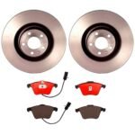 Brembo OE Front Brake Kit with Ceramic Pads Audi (345mm)
