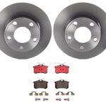 Brembo OE Rear Brake Kit with Ceramic Pads Audi (245mm)