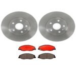Brembo OE Front Brake Kit with Ceramic Pads 08-14 Cadillac CTS/09-11 STS (316mm)