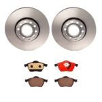 Brembo OE Front Brake Kit with Ceramic Pads VW/Audi (288mm)
