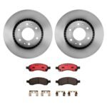 Brembo OE Front Brake Kit with Ceramic Pads 08-17 Buick Enclave (325mm)