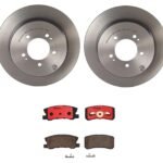 Brembo OE Rear Brake Kit with Ceramic Pads 11-14 Chrysler 200 (302mm)
