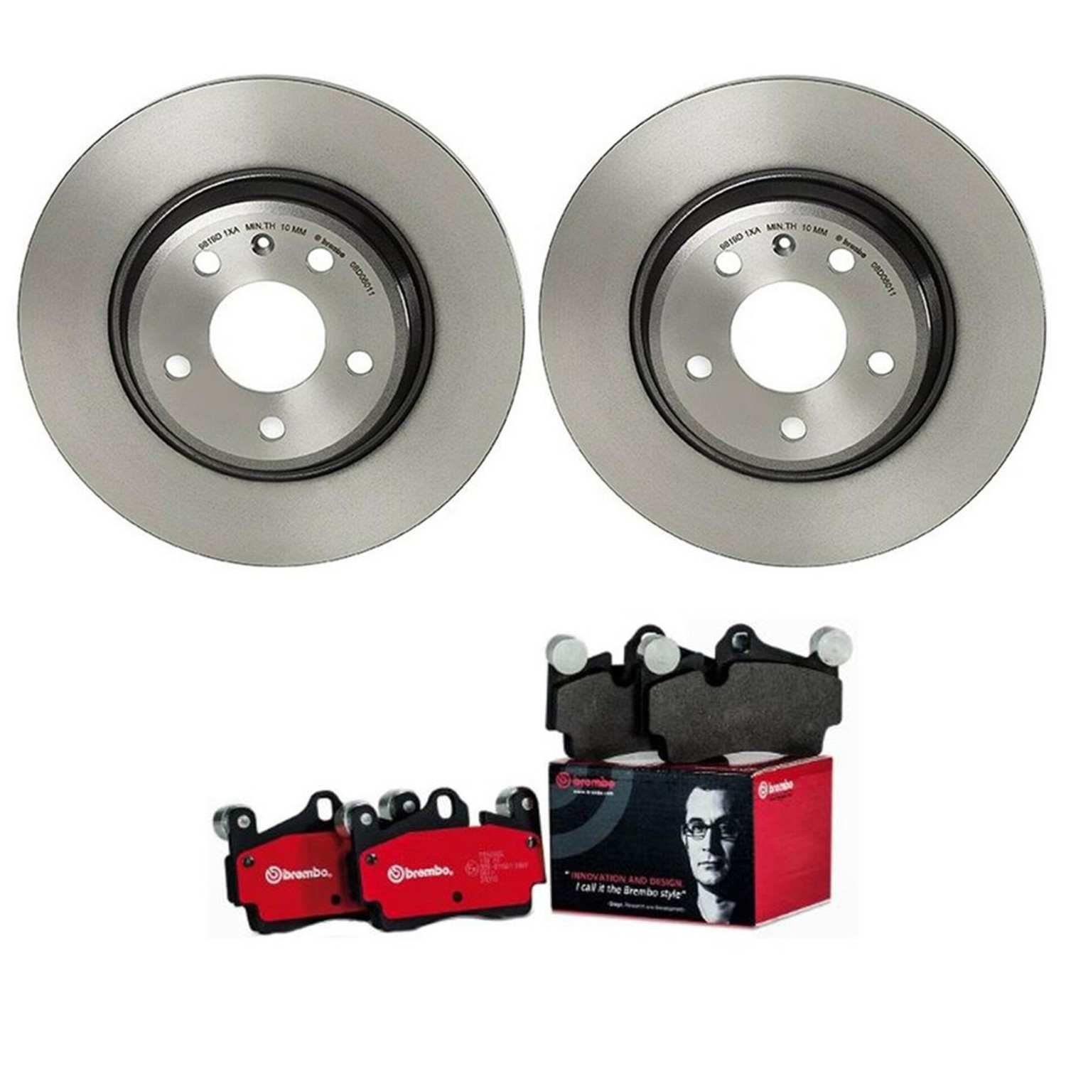 BR_KT00979_Kit.jpg Brembo OE Rear Brake Kit with Ceramic Pads Audi (300mm) - Image 1