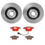 Brembo OE Front Brake Kit with Ceramic Pads VW/Audi (345mm)