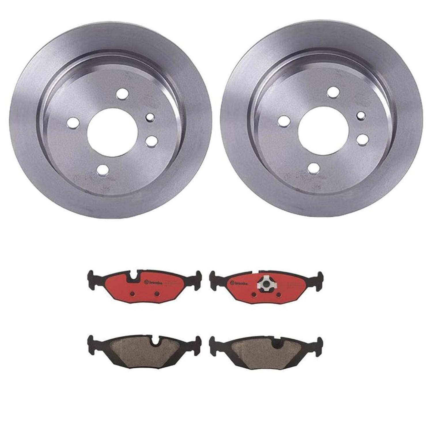 BR_KT00995_Kit.jpg Brembo OE Rear Brake Kit with Ceramic Pads BMW (258mm) - Image 1
